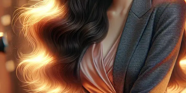 A glamorous Japanese actress poses on a film set, blending traditional and modern fashion amidst intimate lighting and cherry blossoms.